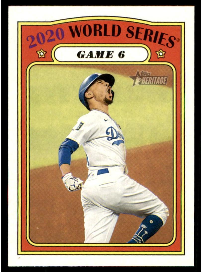 2021 Topps Heritage Baseball 2020 World Series #30