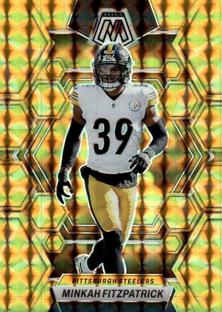 2023 Panini Mosaic Football Reactive Yellow Minkah Fitzpatrick #206