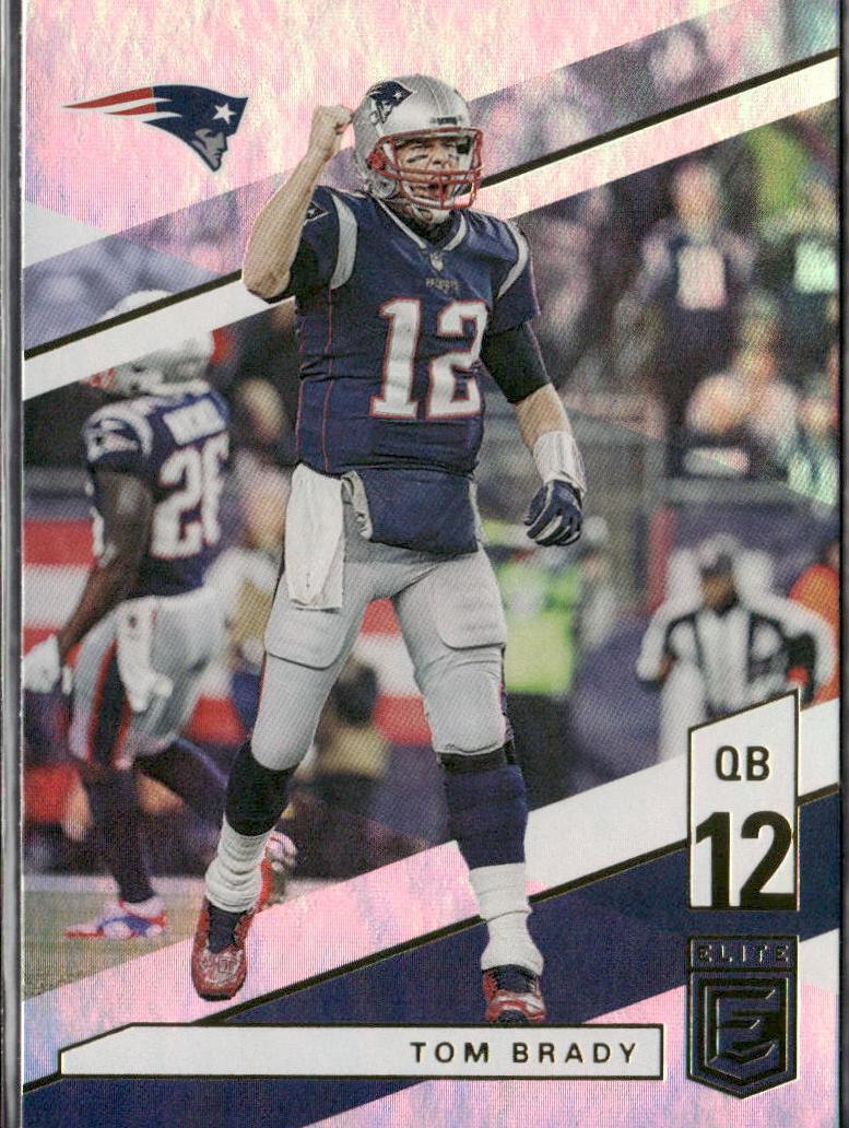 2019 Donruss Elite Football Tom Brady #1 PSA 8