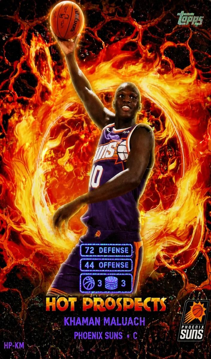 2025 Topps Match Attax Basketball Khaman Maluach #HP-KM