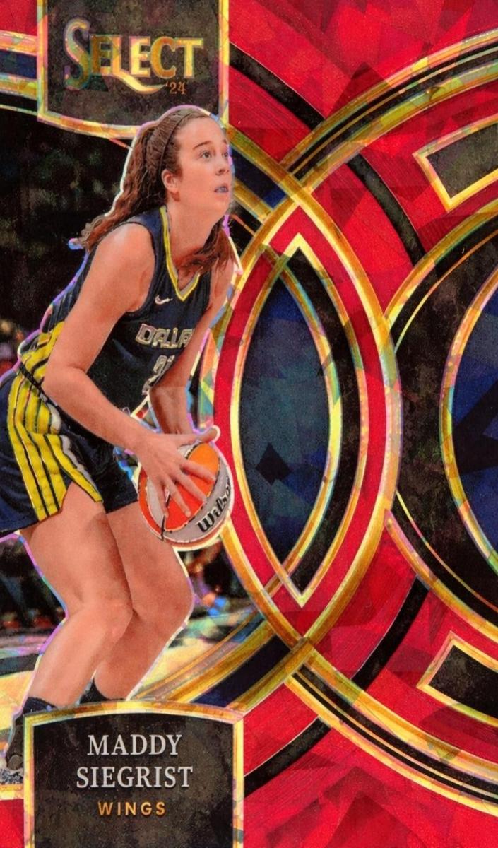 2024 Panini Select WNBA Basketball Red Ice Maddy Siegrist #154
