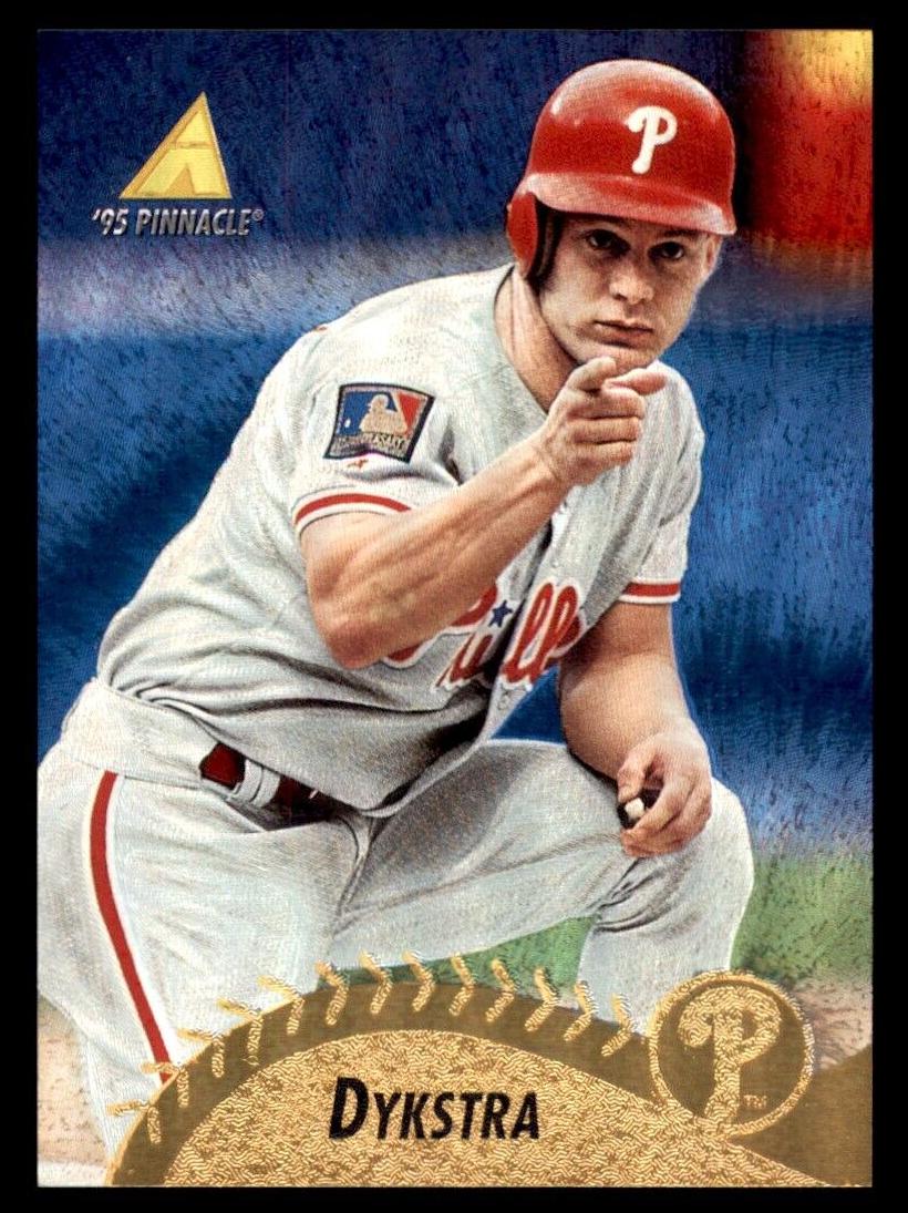 1995 Pinnacle Baseball Museum Collection Lenny Dykstra #246 PSA 8.5
