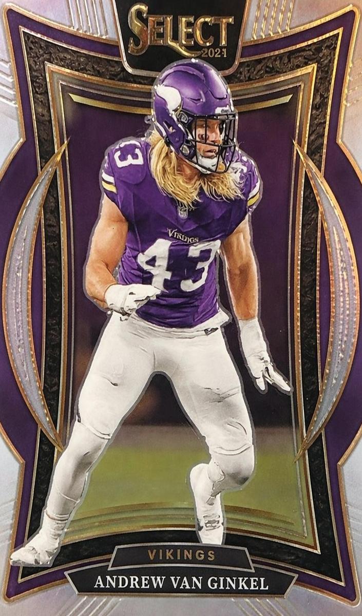 2024 Panini Select Football Silver Die-Cut Andrew Van Ginkel #6 PSA 8
