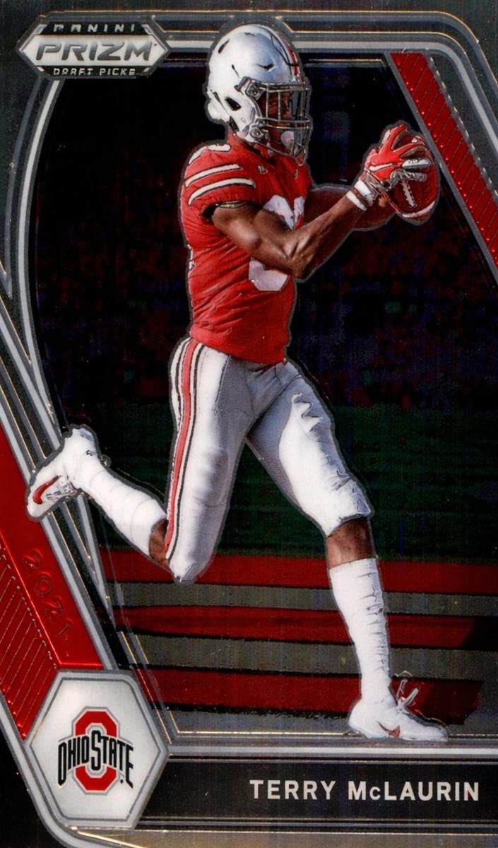 2021 Panini Prizm Draft Picks Football Terry McLaurin #43 PSA 8.5