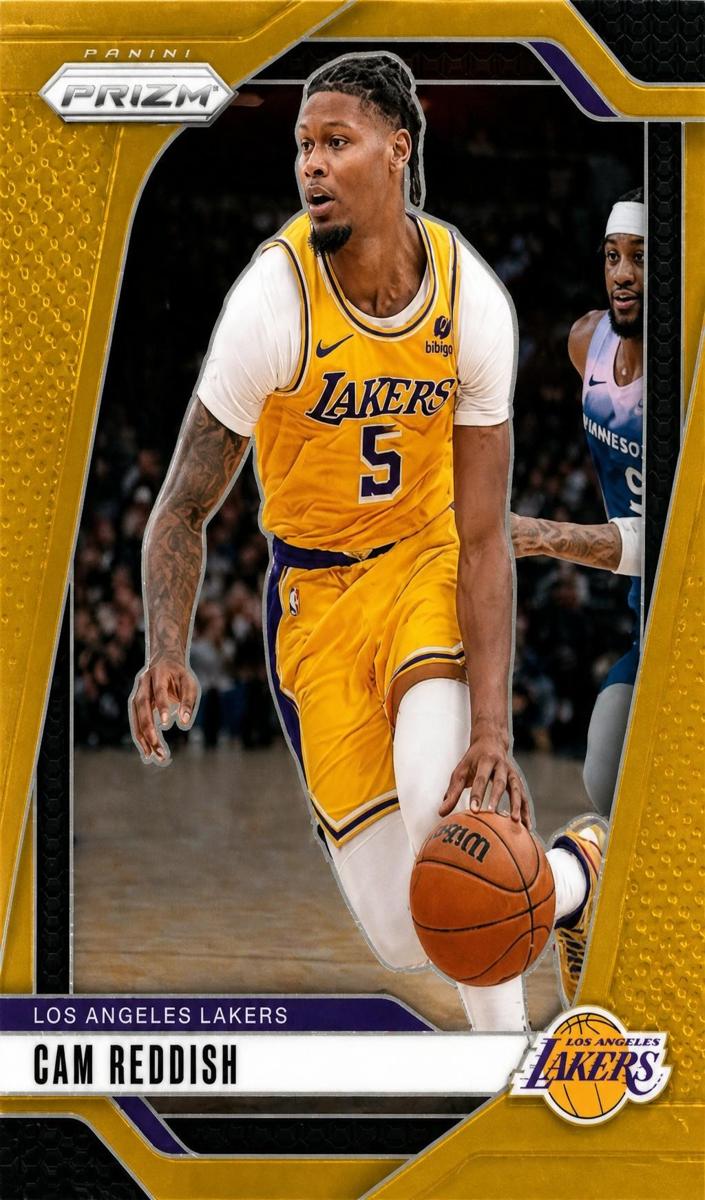 2024 Panini Prizm Basketball Gold Cam Reddish #60