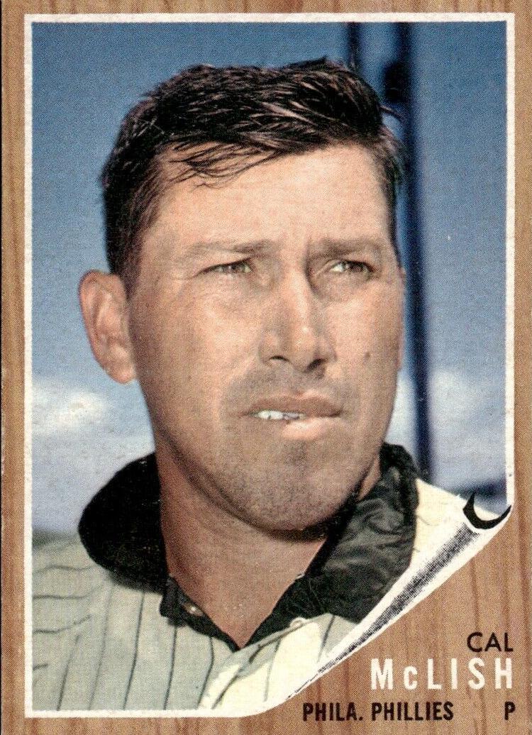 1962 Topps Baseball Cal McLish #453