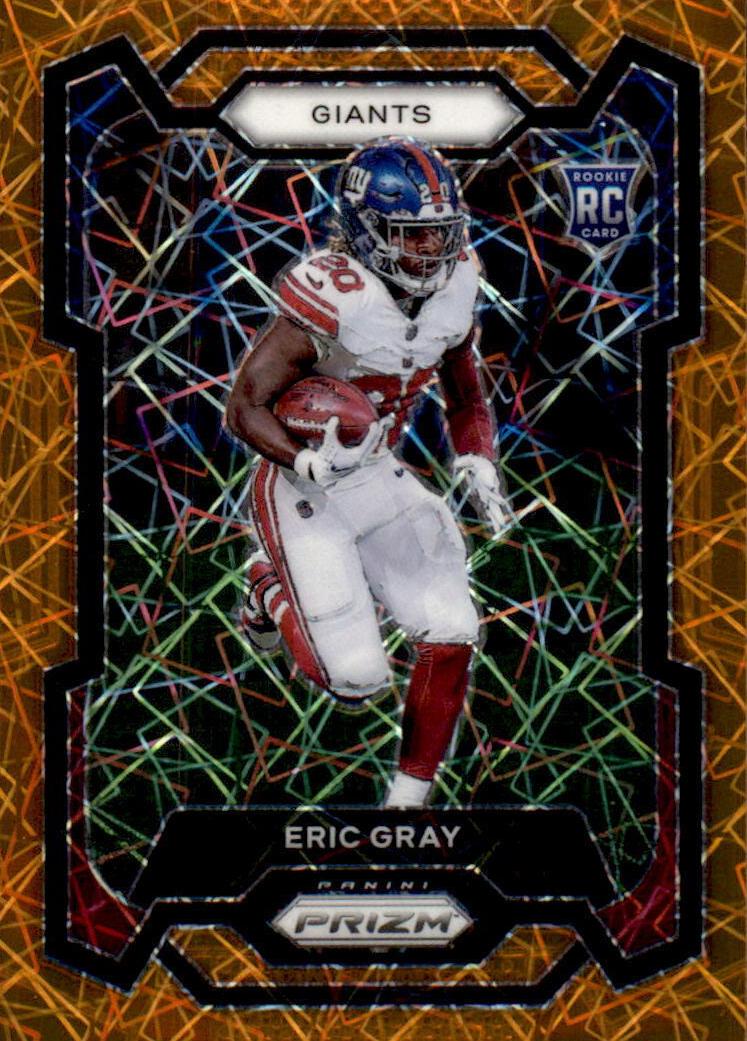2023 Panini Prizm Football Lazer Eric Gray #377