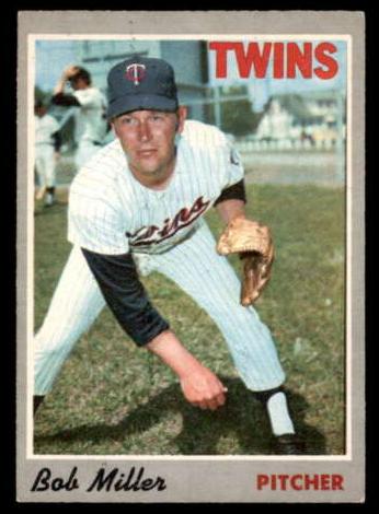1970 O-Pee-Chee Baseball Bob Miller #47