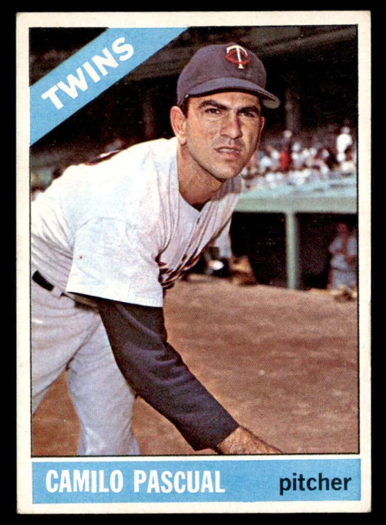 1966 Topps Baseball Camilo Pascual #305