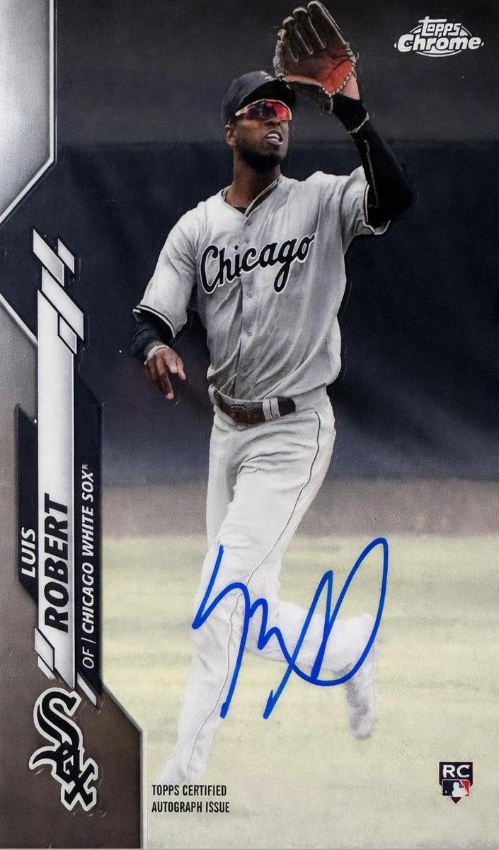 2020 Topps Chrome Baseball Luis Robert #RA-LR