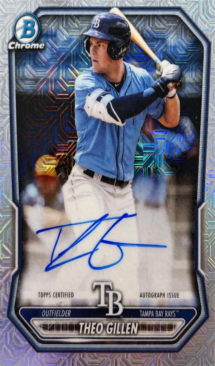 2026 Bowman Mega Box Baseball Theo Gillen #BMA-TG RAW Ungraded