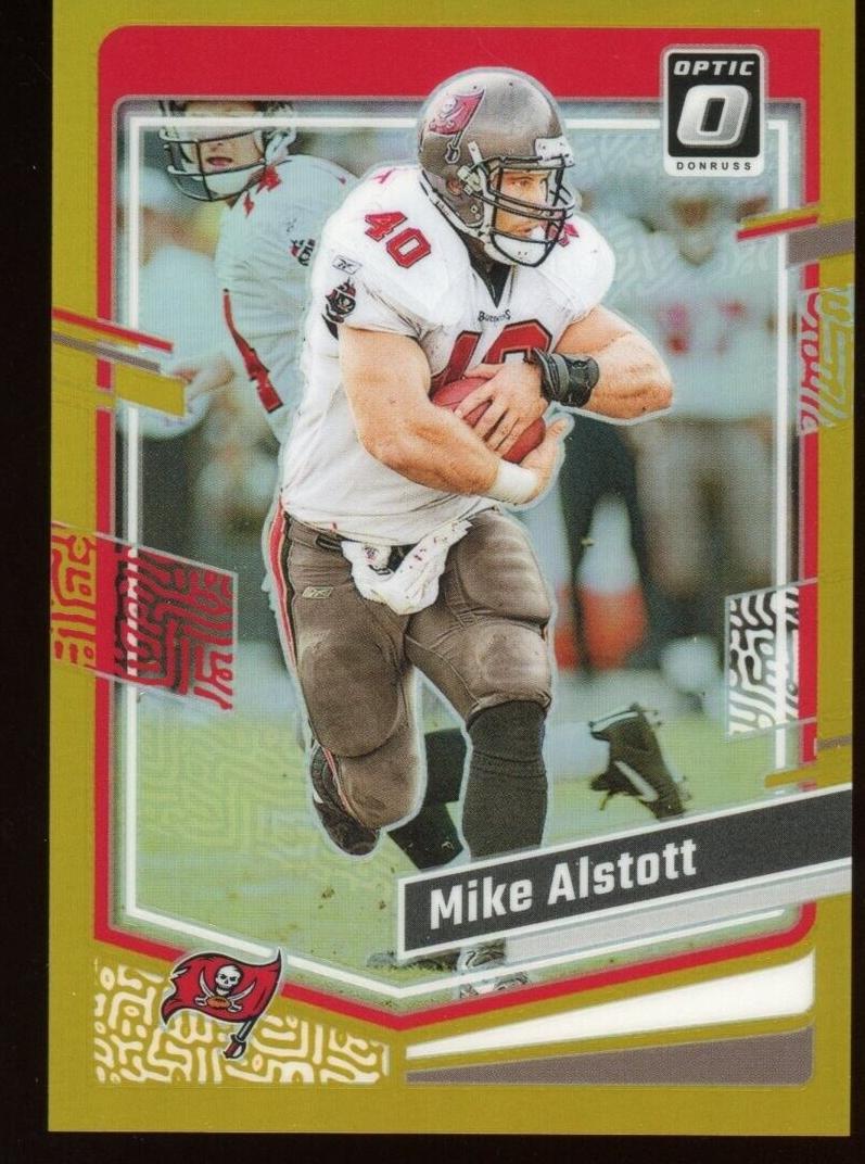 2023 Donruss Optic Football Gold Mike Alstott #185