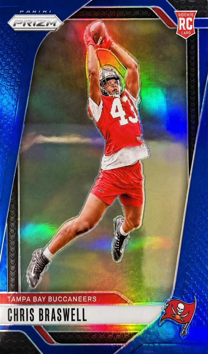 2024 Panini Prizm Football Blue Chris Braswell #320