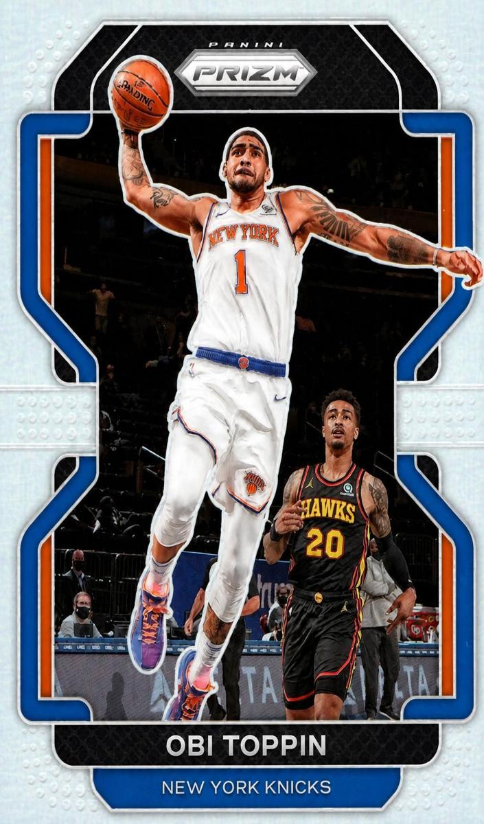 2021 Panini Prizm Basketball Prizms Silver Obi Toppin #141