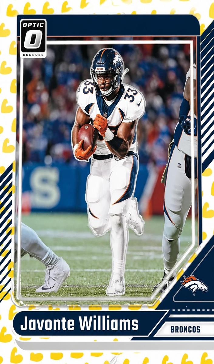 2024 Donruss Optic Football Flex Javonte Williams #58
