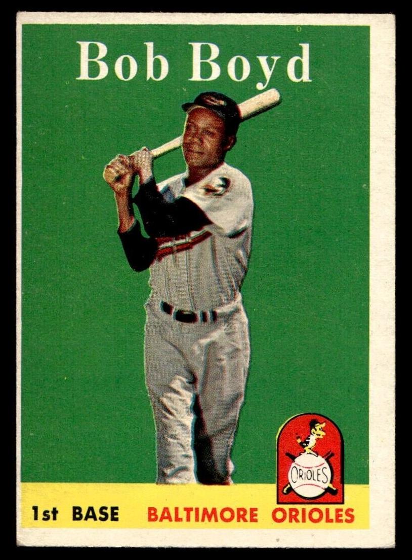 1958 Topps Baseball Bob Boyd #279