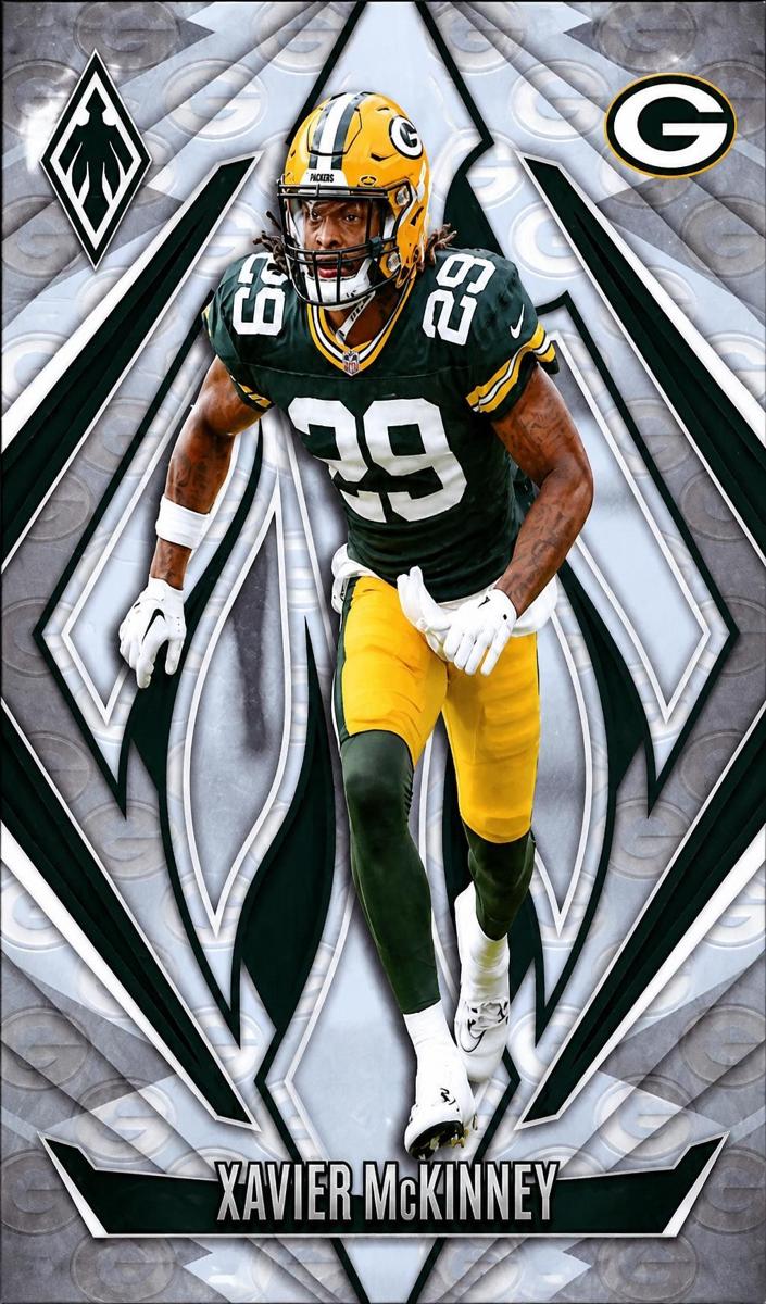 2024 Panini Phoenix Football Team Logos Xavier McKinney #147