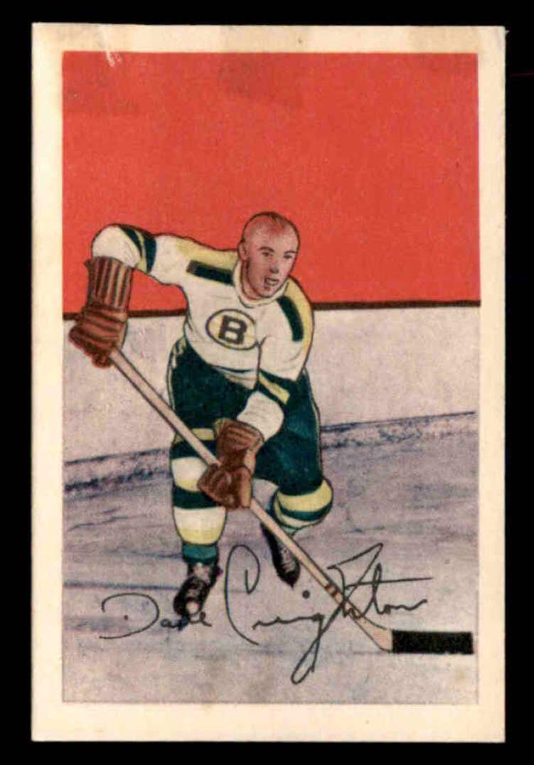 1952 Parkhurst Hockey Dave Creighton #76 PSA 6