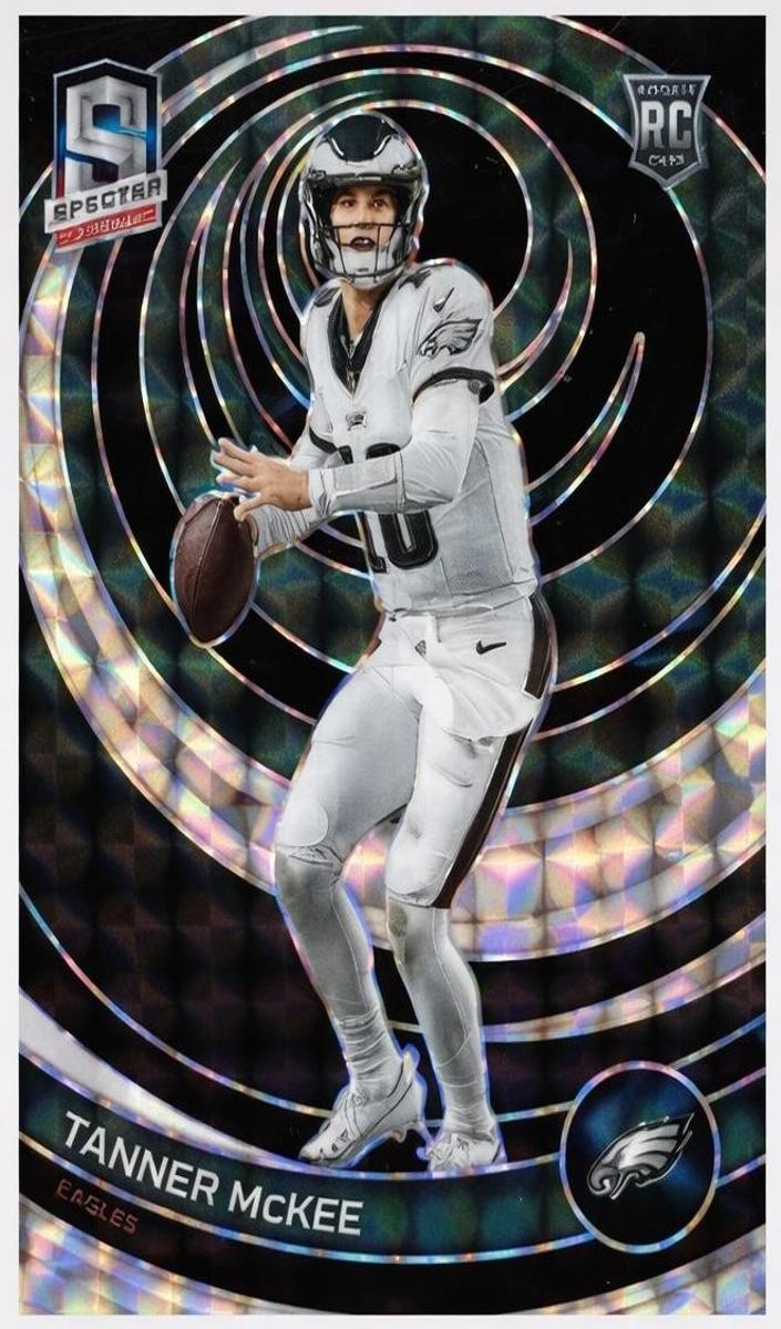 2023 Panini Spectra Football Interstellar Tanner McKee #192
