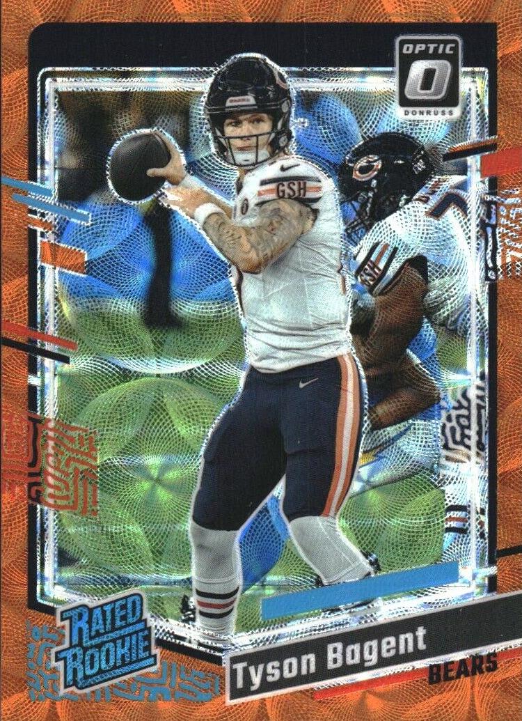 2023 Donruss Optic Football Orange Scope Tyson Bagent #216