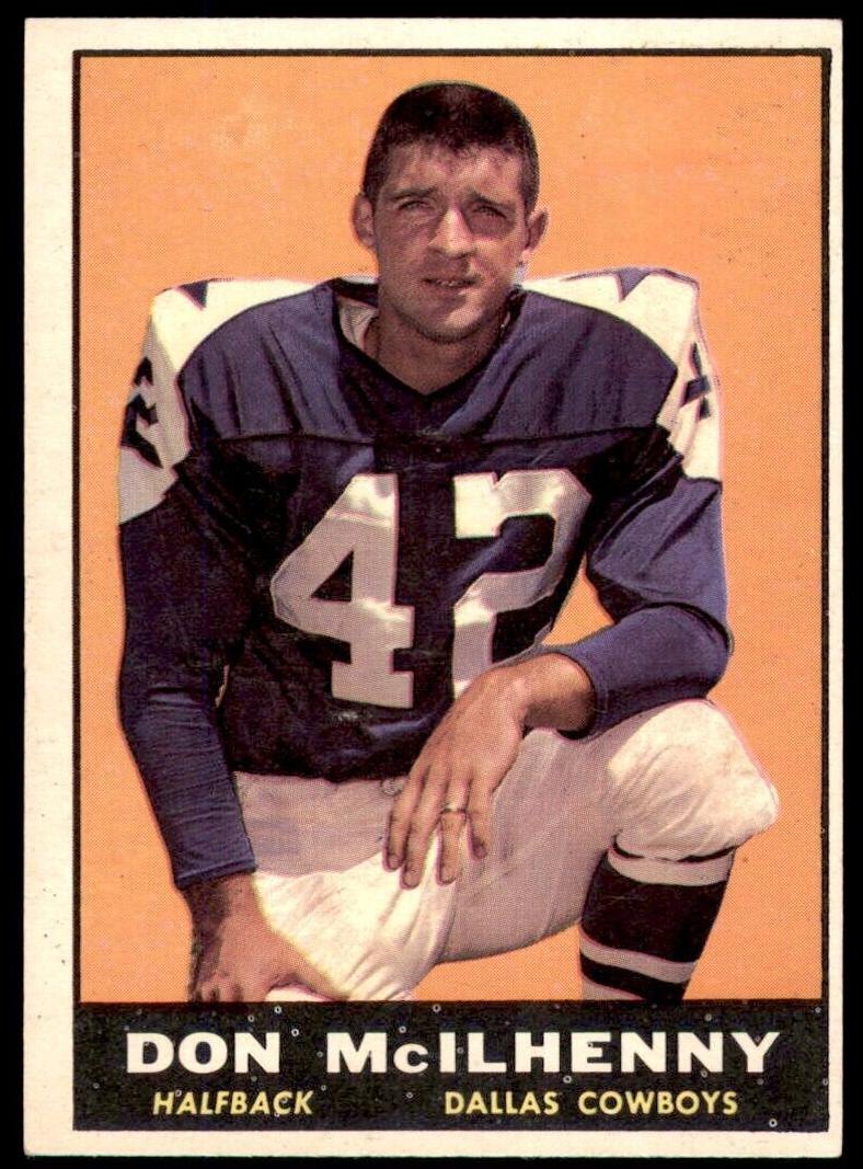 1961 Topps Football Don Mcllhenny #21 PSA 7.5
