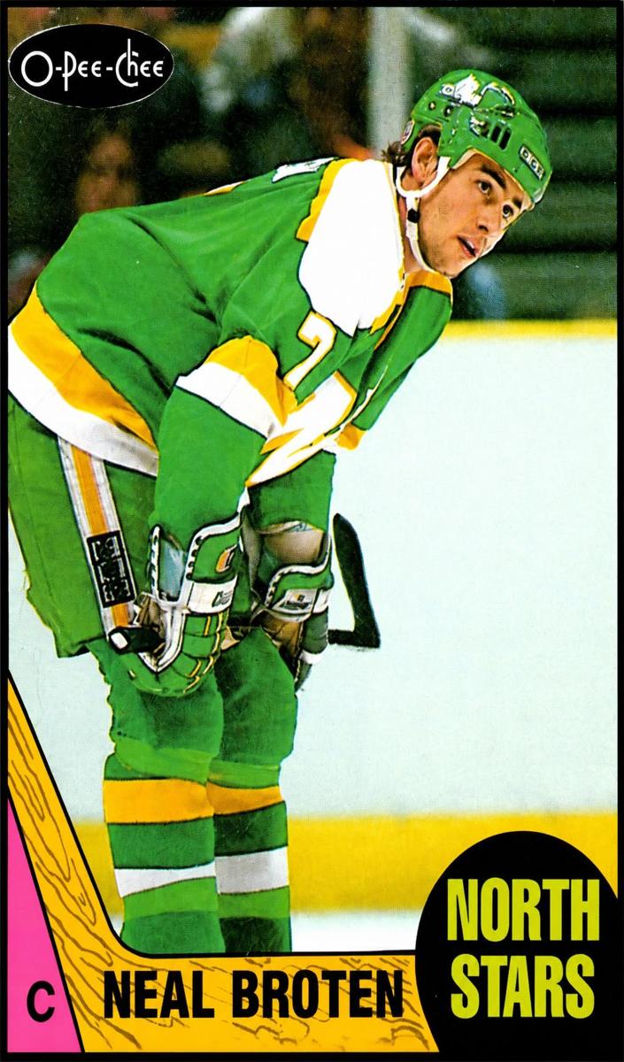 1987 O-Pee-Chee Hockey Neal Broten #11
