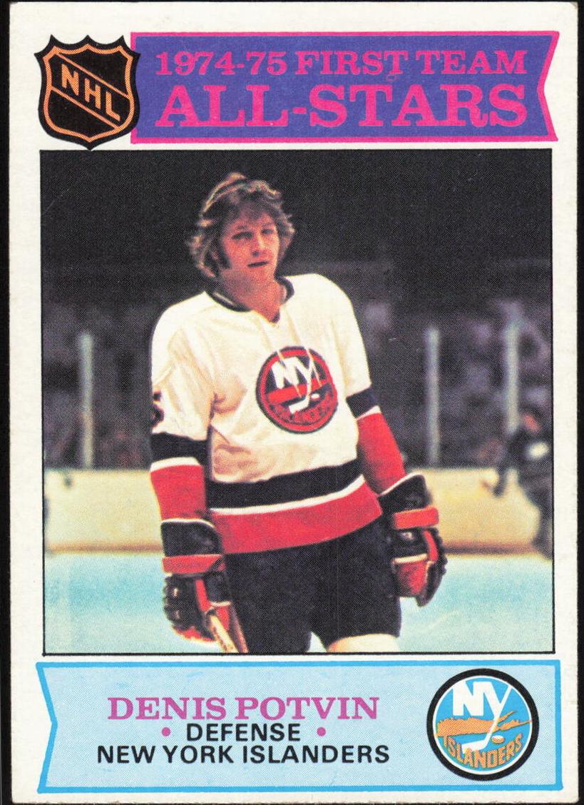 1975 Topps Hockey Denis Potvin #287