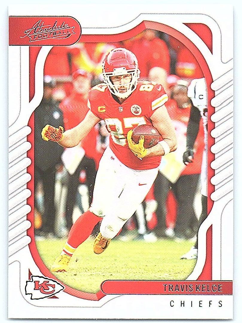 2022 Panini Absolute Football Travis Kelce #37