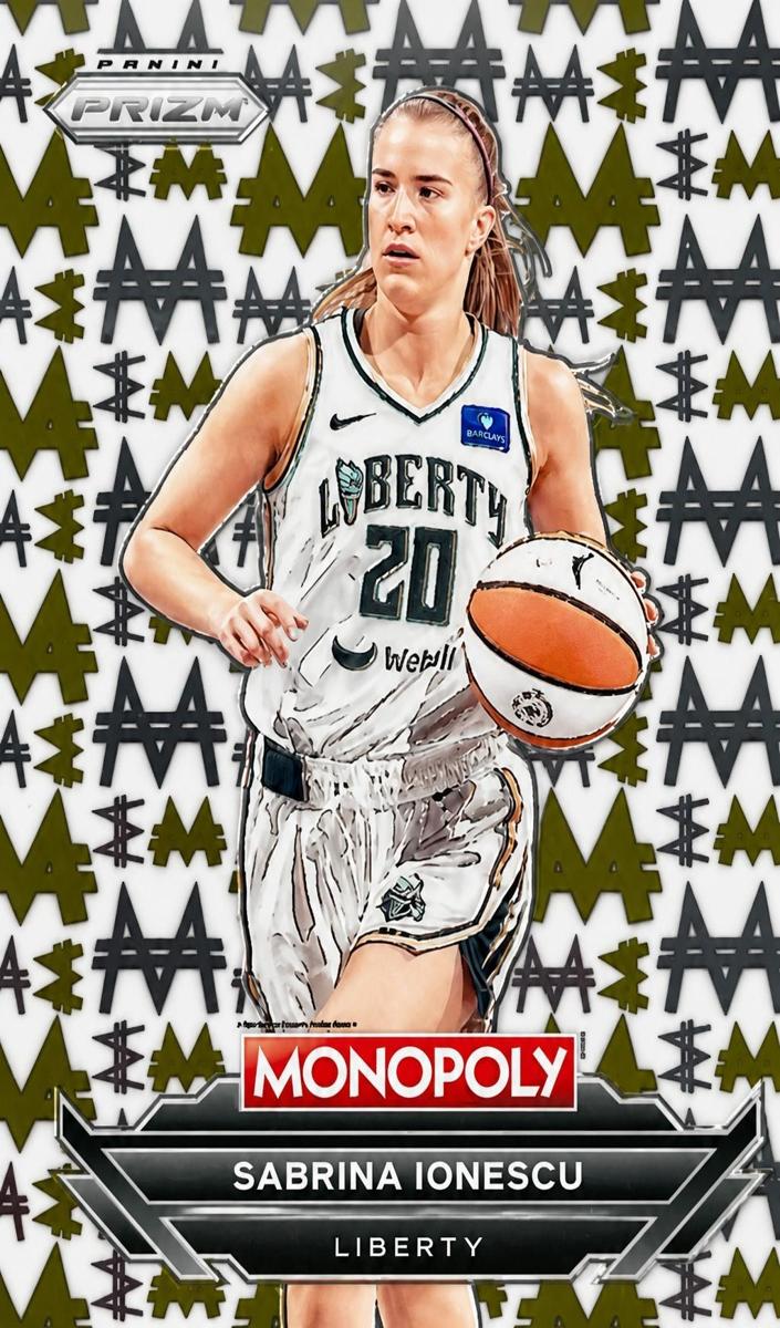 2024 Panini Prizm Monopoly WNBA Basketball Sabrina Ionescu #W8 PSA 10