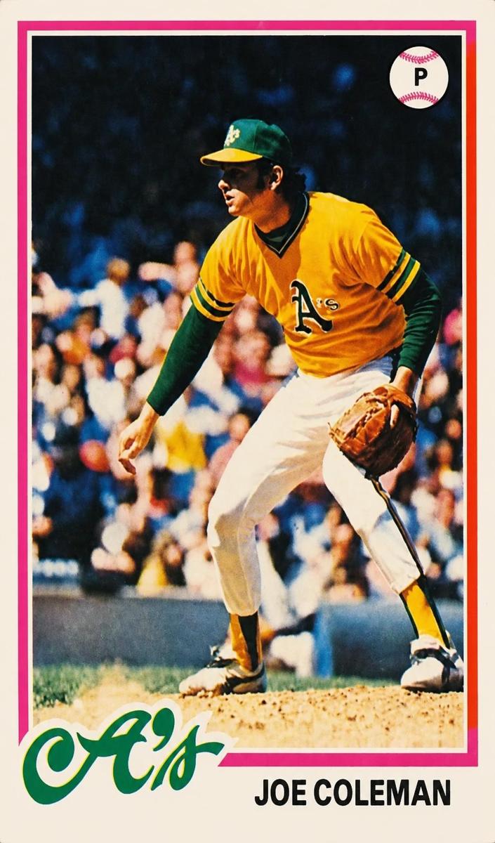 1978 Topps Baseball Joe Coleman #554