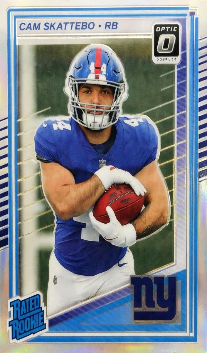 2025 Donruss Optic Football Holo Cam Skattebo #228