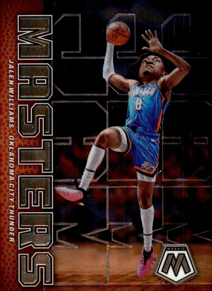 2022 Panini Mosaic Basketball Mosaic Jalen Williams #17 PSA 9