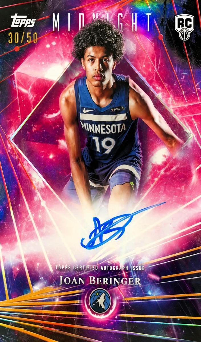 2025 Topps Midnight Basketball Summer Solstice Joan Beringer #DMAR-JB