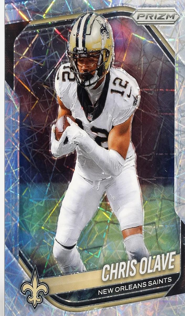 2025 Panini Prizm Football Lazer Chris Olave #192