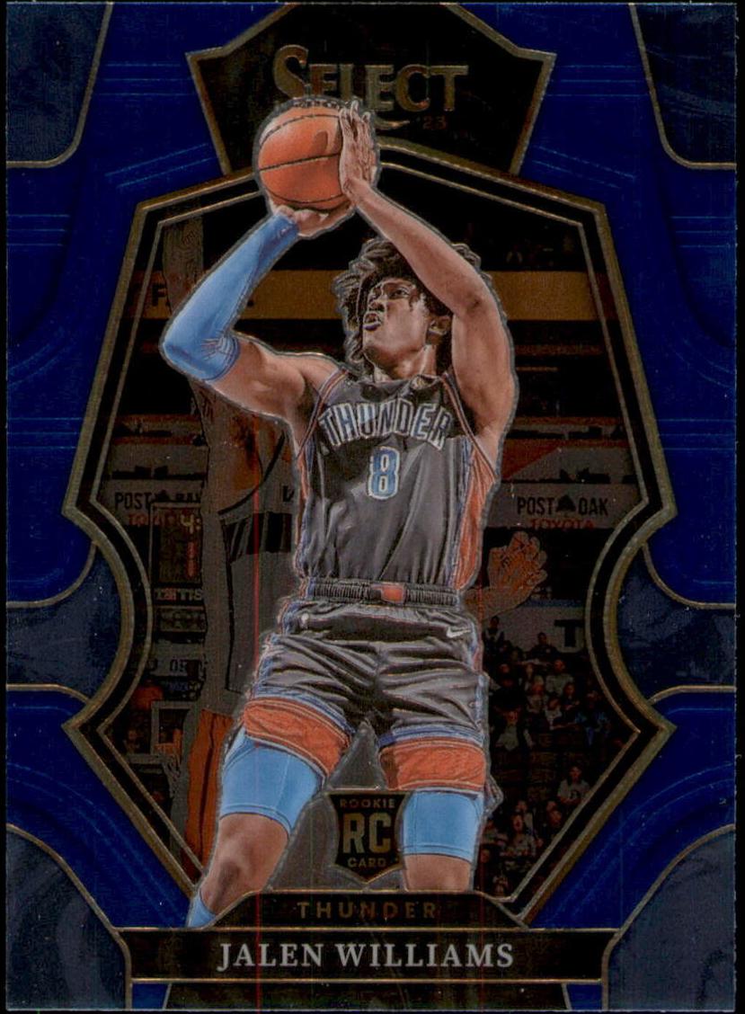 2022 Panini Select Basketball Blue Retail Jalen Williams #167