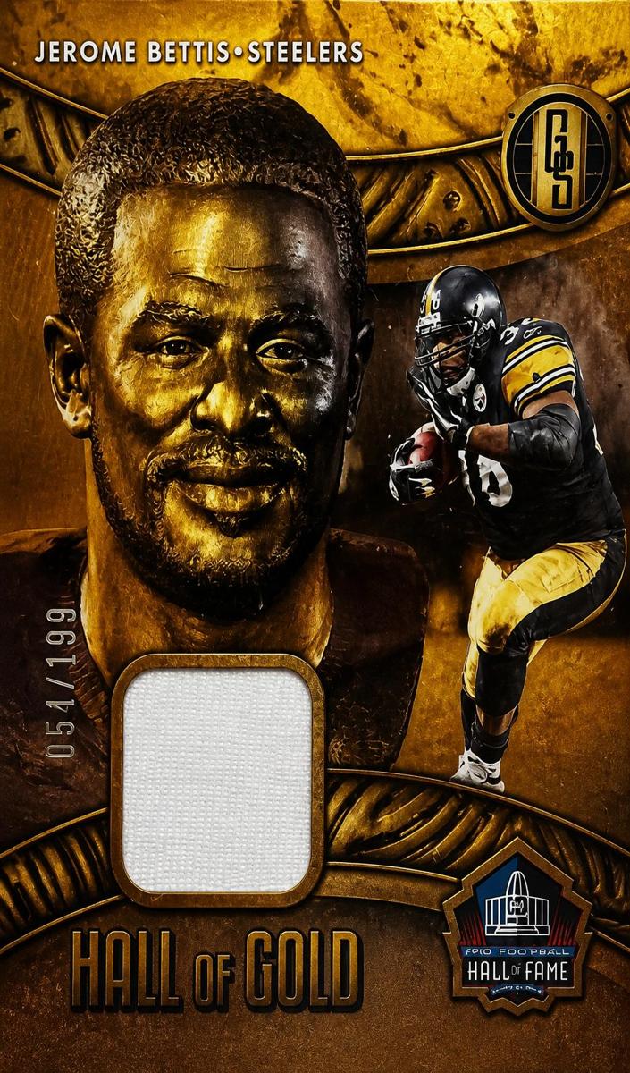 2022 Panini Gold Standard Football Jerome Bettis #HOG-JBE CGC 9