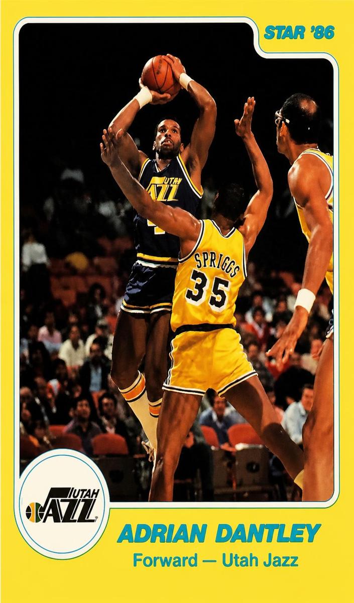 1985 Star Basketball Adrian Dantley #138 BGS 9