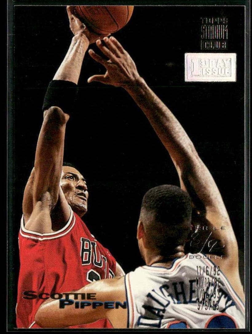 1993 Topps Stadium Club Basketball First Day Issue Scottie Pippen #103