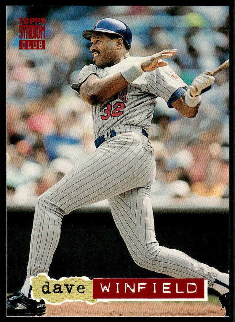 1994 Topps Stadium Club Baseball First Day Issue Dave Winfield #288