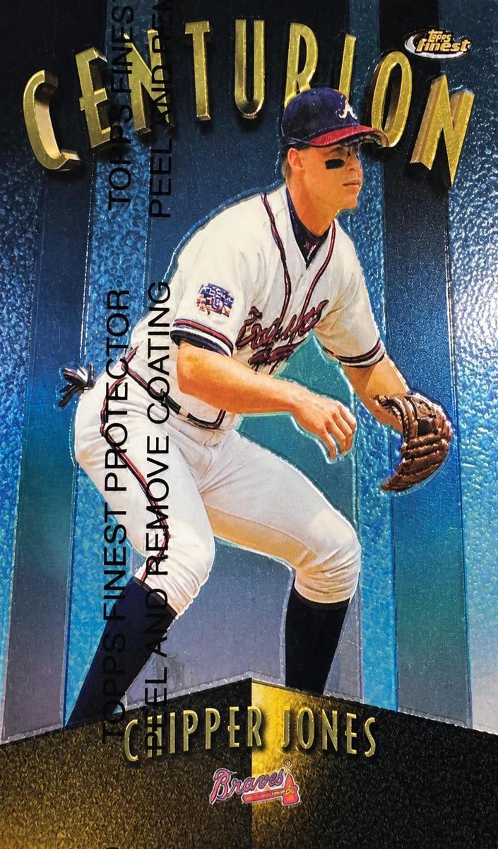 1998 Topps Finest Baseball Chipper Jones #C16