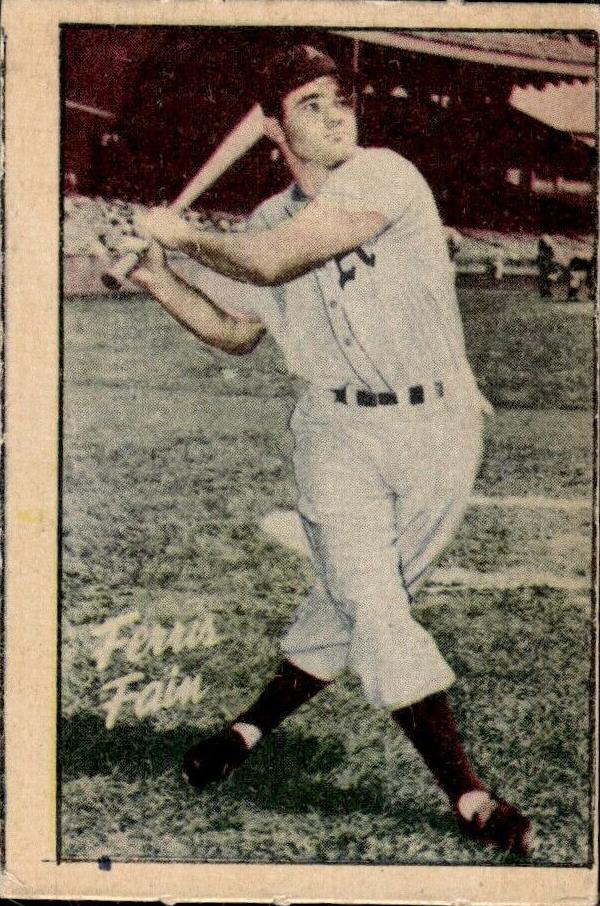 1952 Berk Ross Baseball Ferris Fain #NNO PSA 5.5