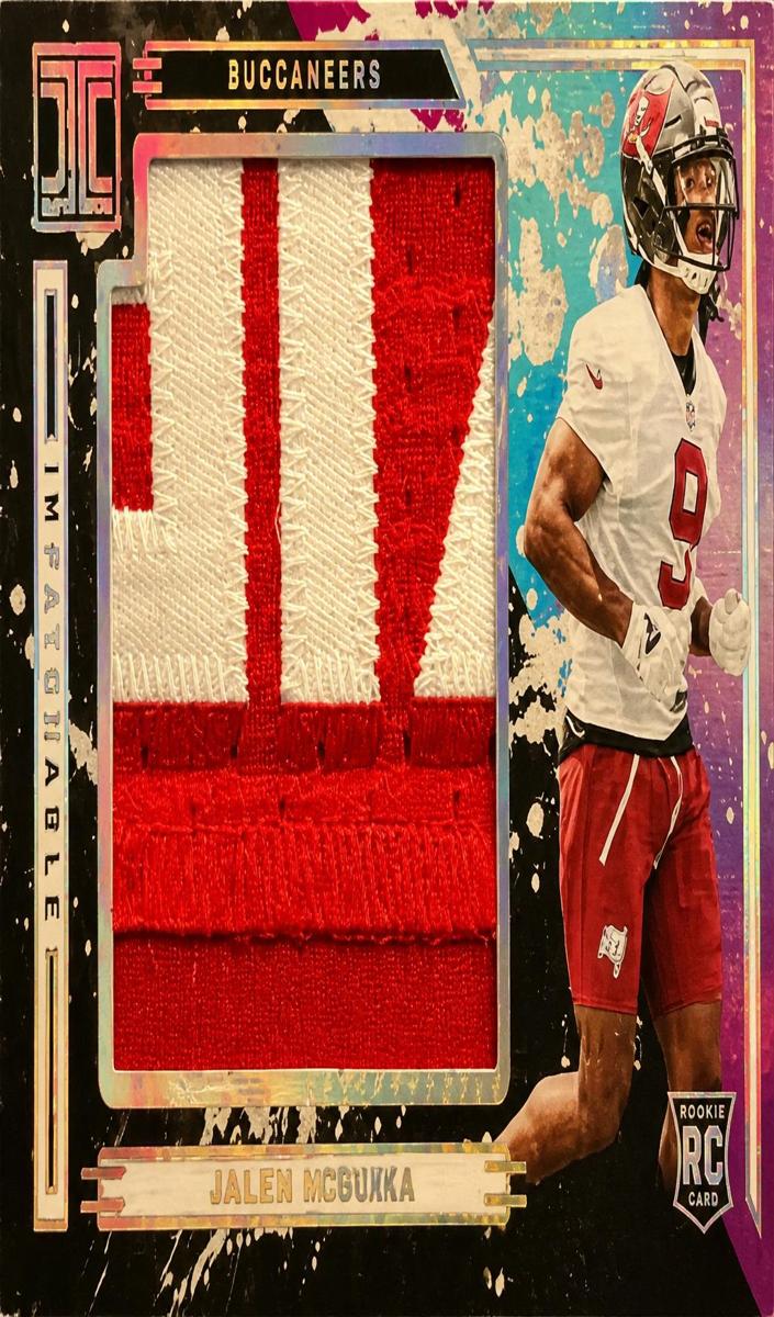 2025 Panini Impeccable Football Bronze Emeka Egbuka #81