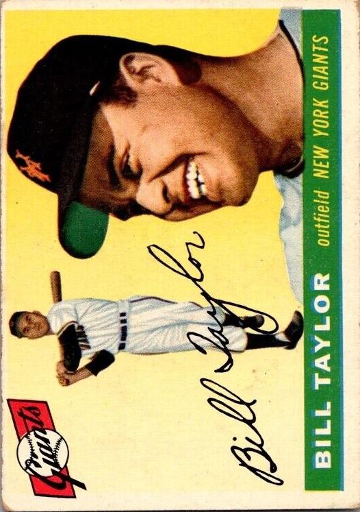 1955 Topps Baseball Bill Taylor #53 PSA 6.5