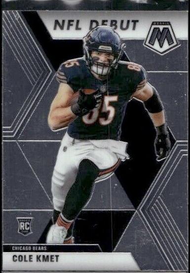 2020 Panini Mosaic Football Cole Kmet #273 PSA 9