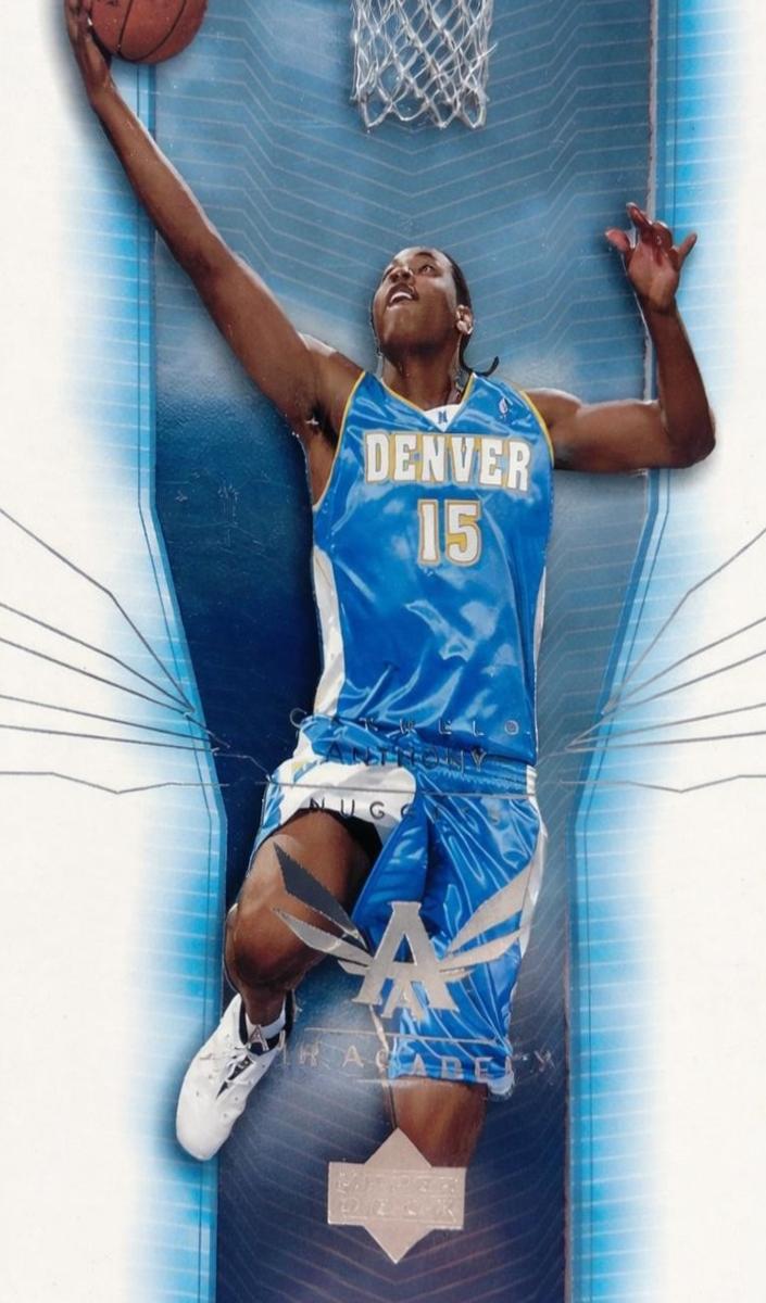 2003 Upper Deck Basketball Carmelo Anthony #AA29 PSA 10