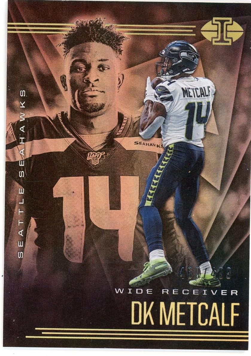 2020 Panini Illusions Football DK Metcalf #92