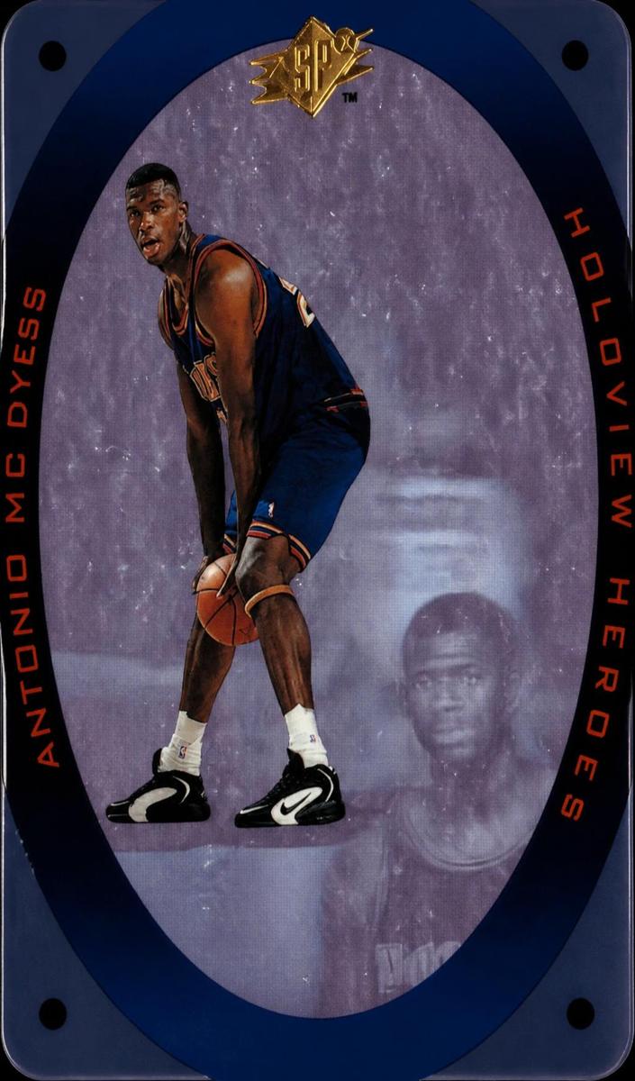 1996 SPx Basketball Antonio McDyess #H6 PSA 9