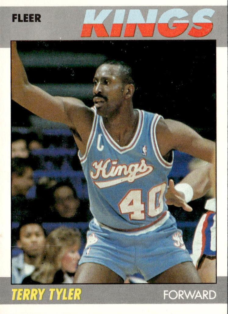 1987 Fleer Basketball Terry Tyler #114 PSA 10