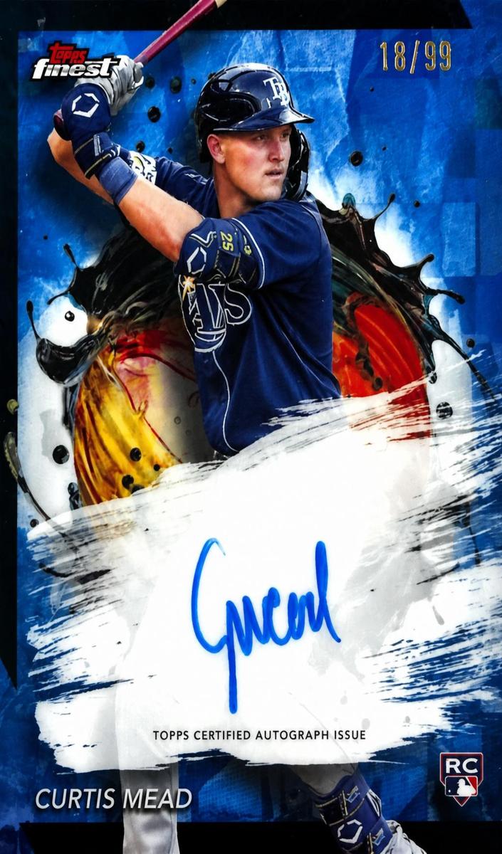 2024 Topps Finest Baseball Curtis Mead #FA-CME