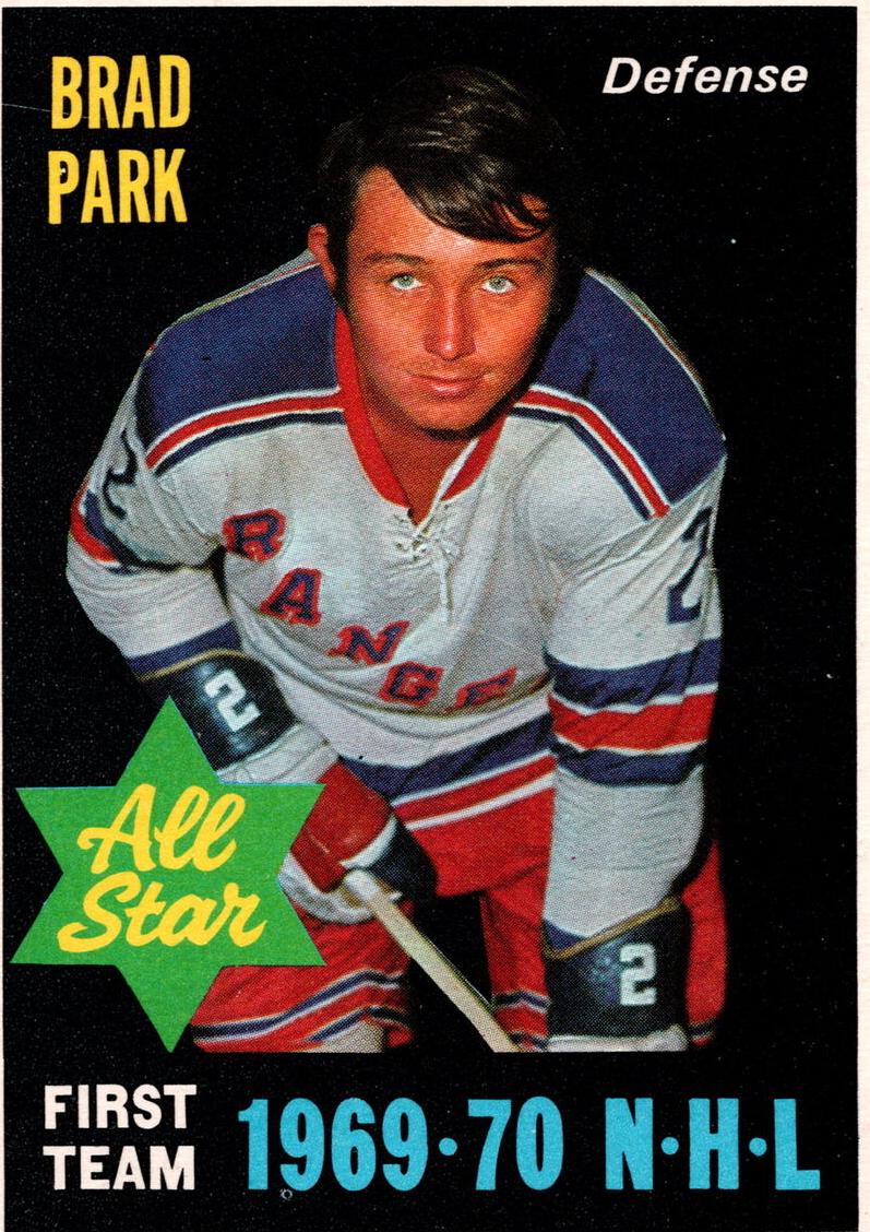 1970 O-Pee-Chee Hockey Brad Park #239